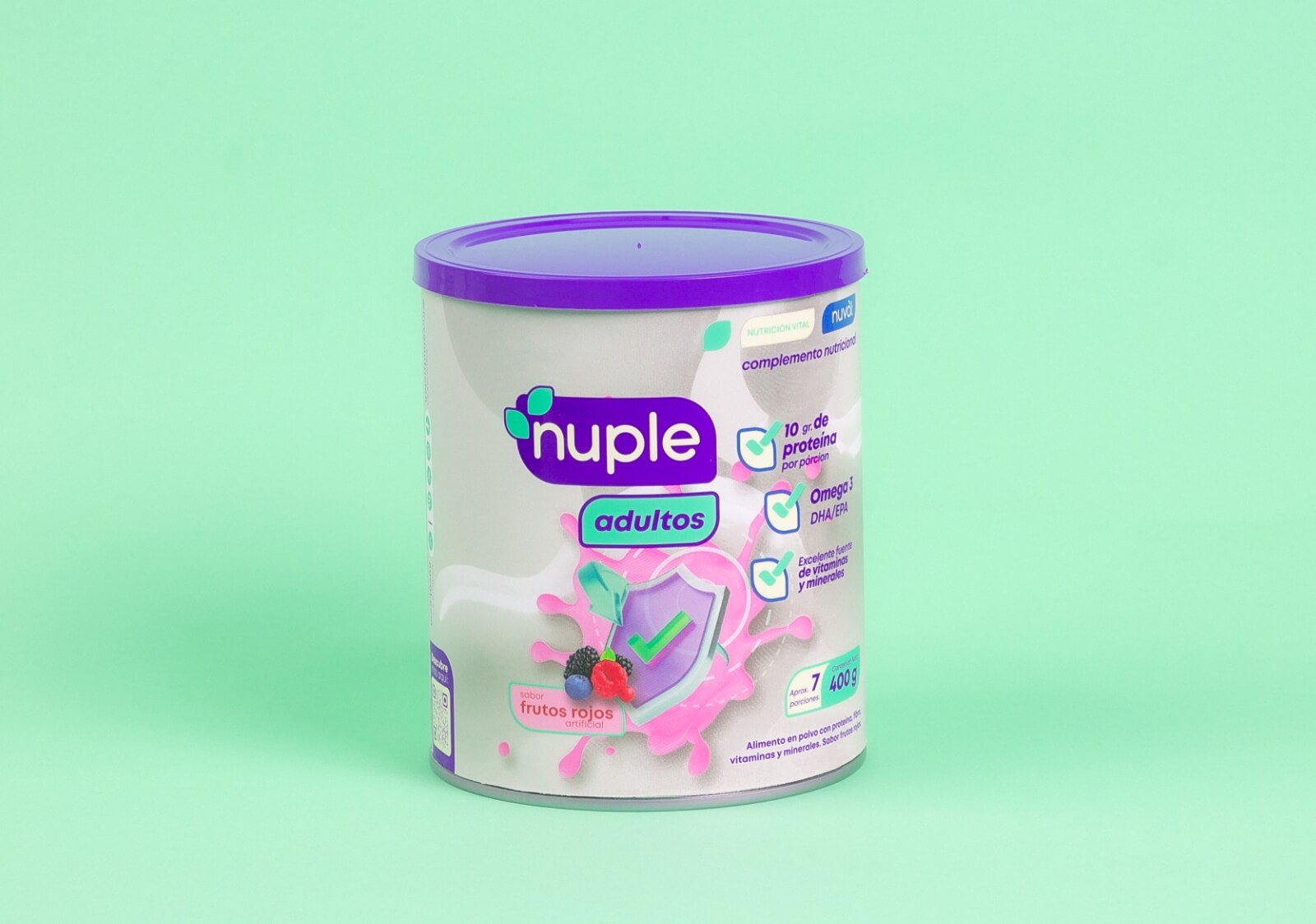 Nuple Adultos sabor a frutos rojos - Imagen 2